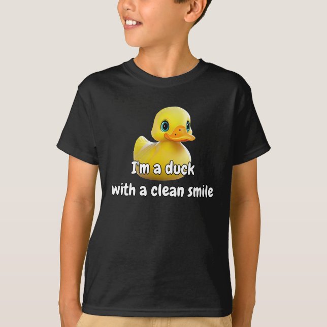 Gumber Duck Shirt Fun Cool Einzigartiges, stilvoll (Vorderseite)