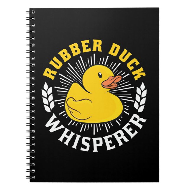 Gumber Duck Whisperer Notizblock (Vorderseite)