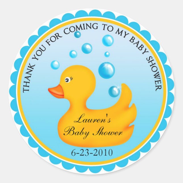 Gumber Ducky Stickers (Vorderseite)