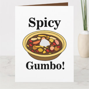 Gumbo Food Spicy Karte