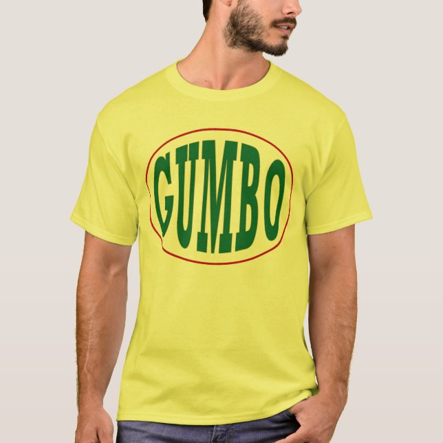 Gumbo OvalGumbo Oval T-Shirt (Vorderseite)