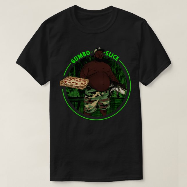 Gumbo Slice T-Shirt (Design vorne)