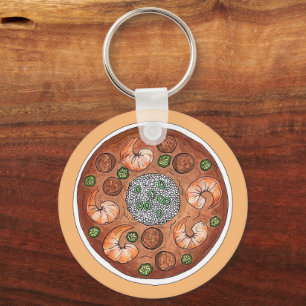 Gumbo Soup Louisiana LA New Orleans NOLA Food Schlüsselanhänger