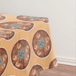 Gumbo Soup Louisiana LA New Orleans NOLA Food Tischdecke