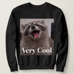 Gumbus sehr cooler Waschbär  Sweatshirt