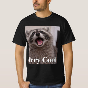 Gumbus Sehr Cooles Brainrot-Waschbär-Dank-Meme Ge T-Shirt