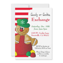 Gumdrop Gingerbrot Cookie & Candy Exchange
