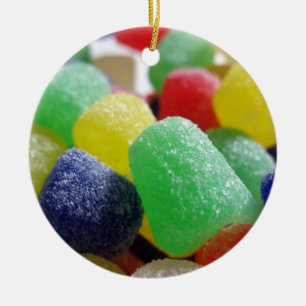 Gumdrops-reichlich Verzierung Keramik Ornament