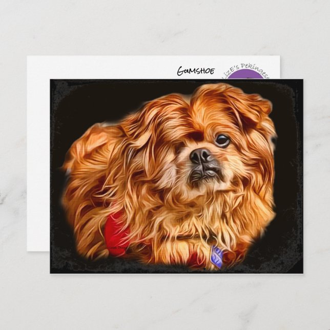 Gumeschuh! Außergewöhnliche Kunst für Tageskarten Hinweiskarte (Vorne/Hinten)