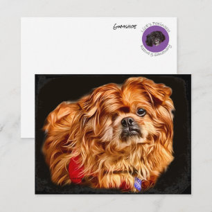 Gumeschuh! Außergewöhnliche Kunst für Tageskarten Hinweiskarte