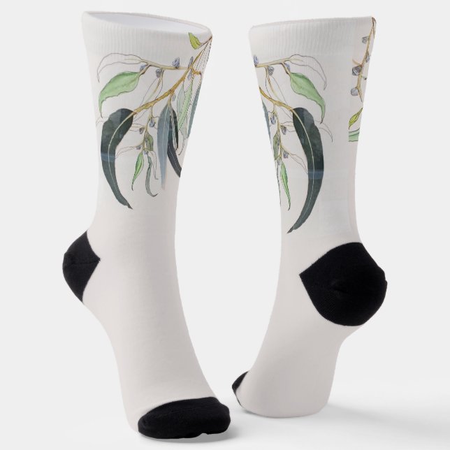Gummi-Blätter-Socken Socken (Gewinkelt)