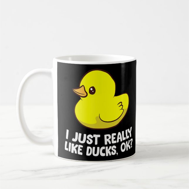 Gummi Duck I einfach wie Enten Kaffeetasse (Links)