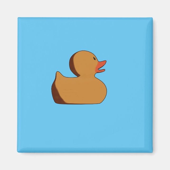 Gummi Duck Kühlschrankmagnet Magnet (Vorne)