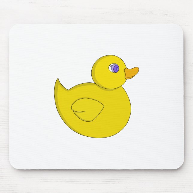 Gummi Duck Mousepad (Vorne)