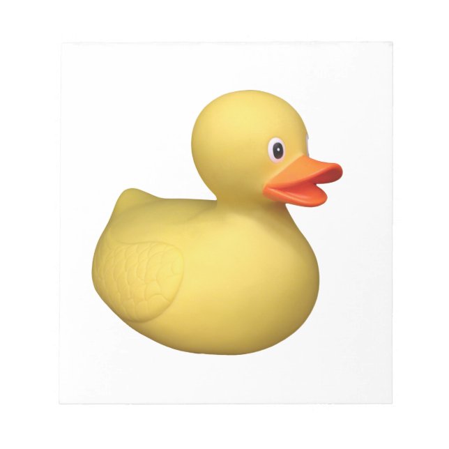 Gummi Duck Notizblock (Vorderseite)