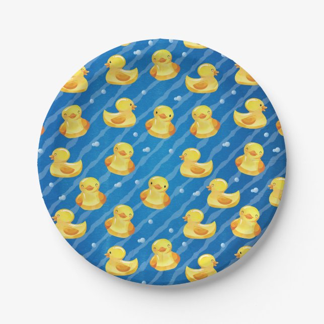 Gummi Duck Pappteller (Vorderseite)