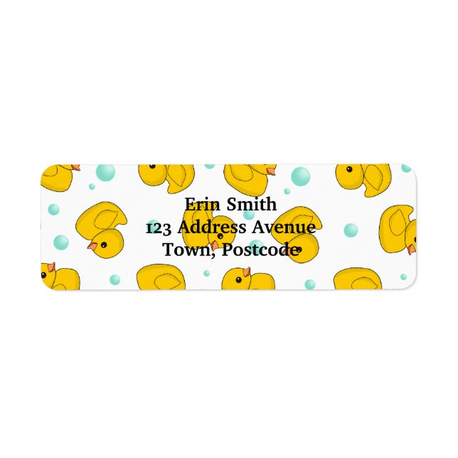 Gummi Duck Pattern (Vorne)