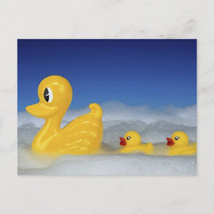 Gummi Duck Postkarte