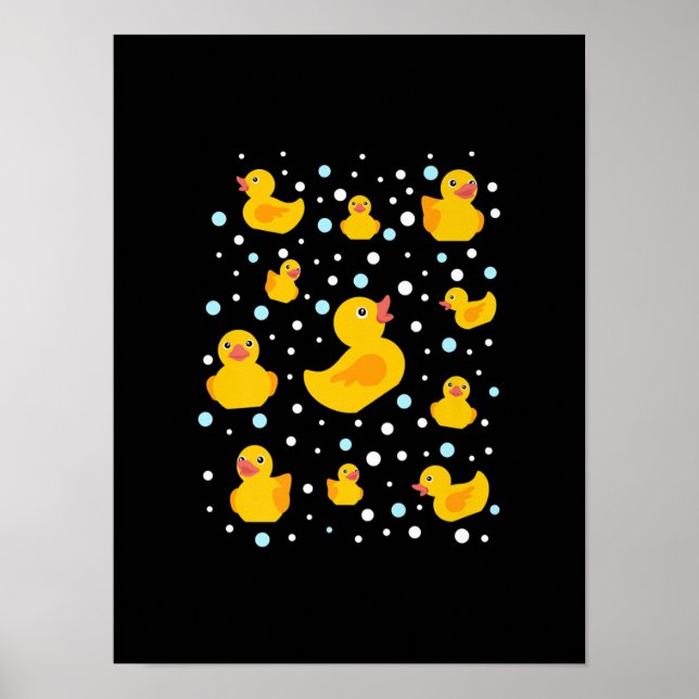 Gummi Duck Print Poster (Vorne)