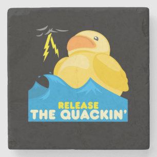 Gummi Duck Steinuntersetzer