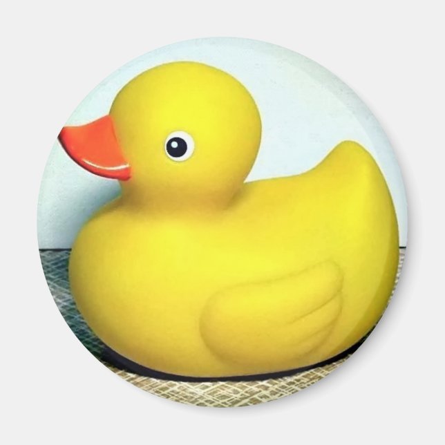 Gummi Duckie Niedlich Kids Toy Magnet (Vorne)