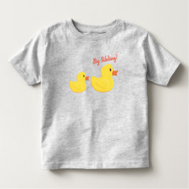 Gummi Ducky Big Sibling Baby Bodysuit Kleinkind T-shirt