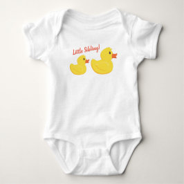 Gummi Ducky Little Sibling Baby Bodysuit Strampler