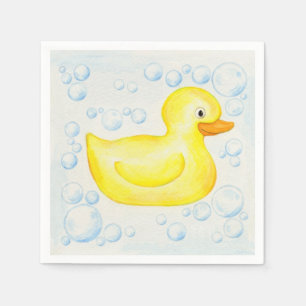 Gummi Ducky Papierserviette