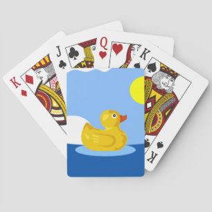 Gummi Ducky Plays Karten Spielkarten