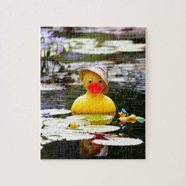 Gummi Ducky Puzzle (Vertikal)