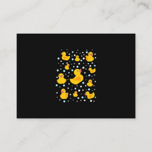 Gummi Dusche Print Begleitkarte