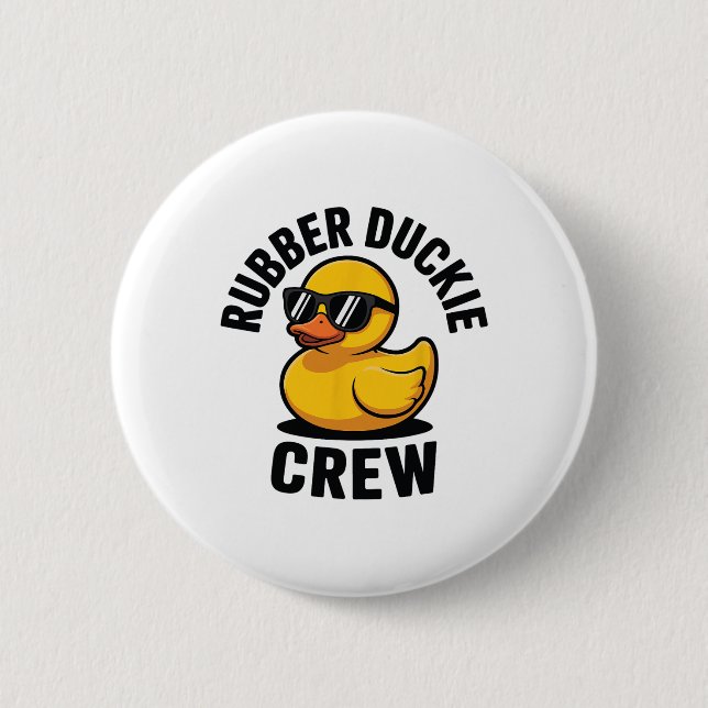 Gummi-Enten-Crew Liebe Gummi-Ente Duschen Th  Button (Vorderseite)