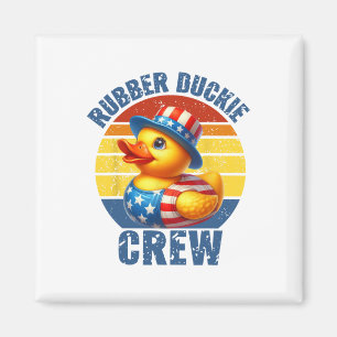 Gummi-Enten-Crew Lustige Ente Magnet