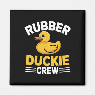 Gummi-Enten-Crew Lustige Ente Tier Süß Kawaii E Magnet