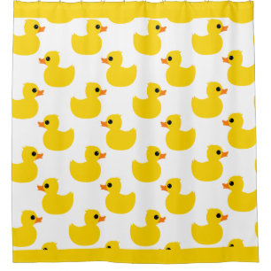 Gummi-Enten-Design Duschvorhang
