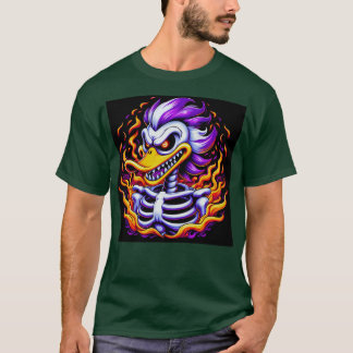 Gummi-Enten-Skelett Gummi-Ente Party T-Shirt