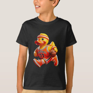 Gummi-Enten-Skelett-Spieler Ducky Duckie Männer Fr T-Shirt