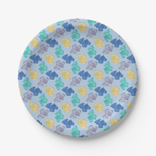 Gummi-Kühe Glaziale Beerenblaue Pappteller