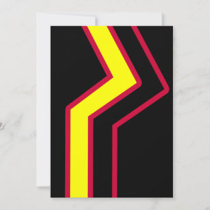 Gummi / Latex Pride Flagge Feiertagskarte