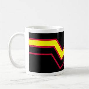 Gummi / Latex Pride Flagge Kaffeetasse
