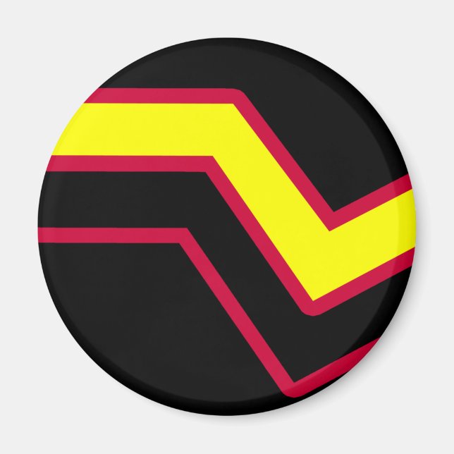 Gummi / Latex Pride Flagge Magnet (Vorne)