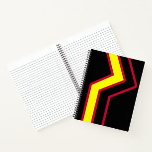 Gummi / Latex Pride Flagge Notizbuch