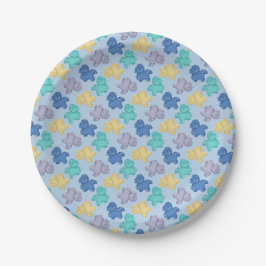 Gummi-Pferde Glacial Berry Blue Pappteller