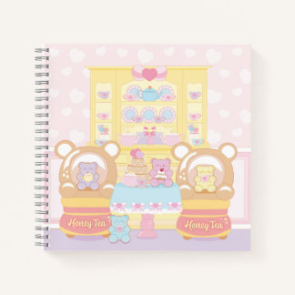 Gummi Sweet Honey Tee Spiral Notebook Notizbuch