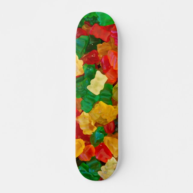 Gummiartiger Bärn-Regenbogen farbige Süßigkeit Skateboard (Vorne)