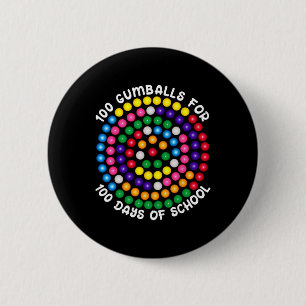 Gummibälle für 100 Schultage Button