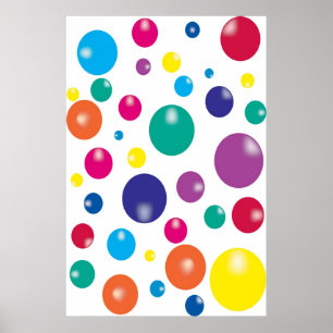 Gummibälle-Poster Poster