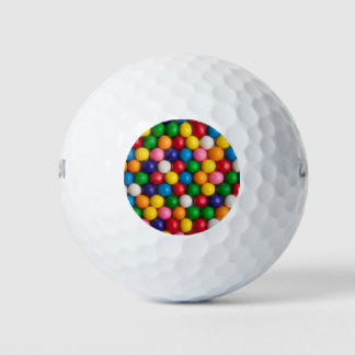 Gummibällen Golfball