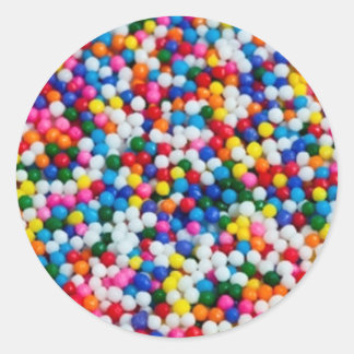 Gummibällen Runder Aufkleber