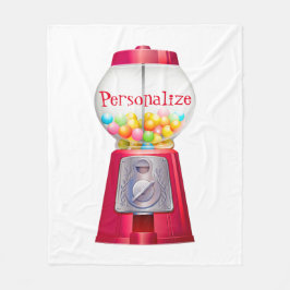 Gummiballenblase Vintag Fleecedecke